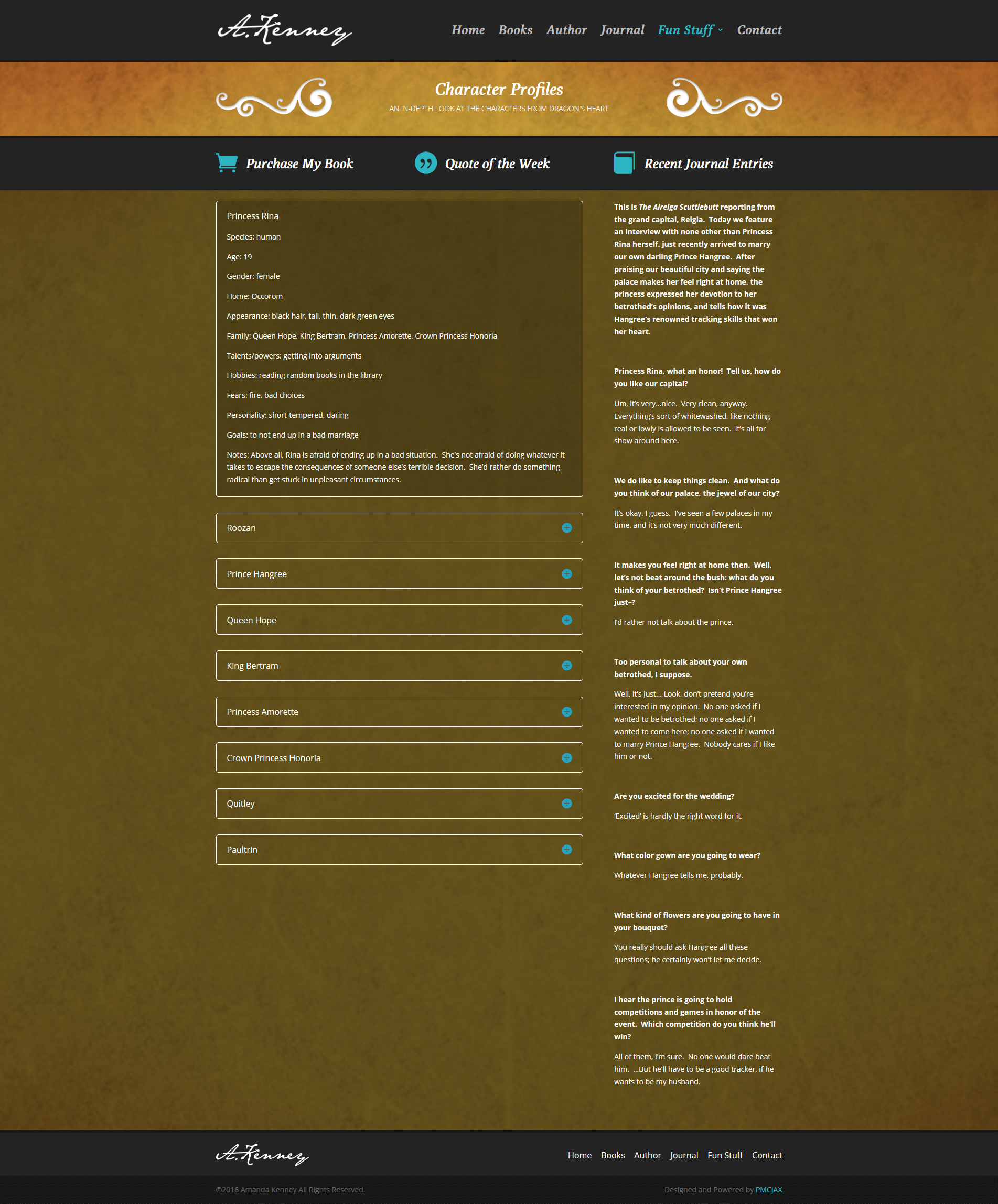 Custom Wordpress Portfolio Website